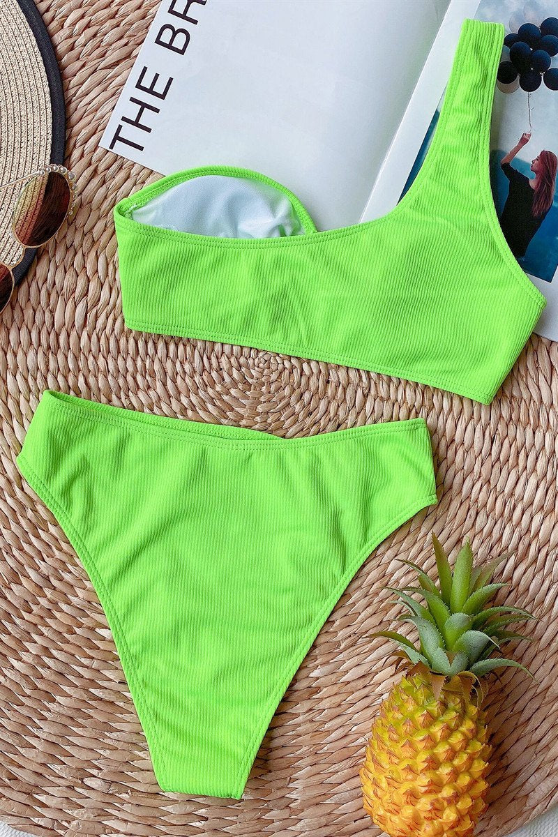 Alba® | Bikini With a Strap and a High Waist