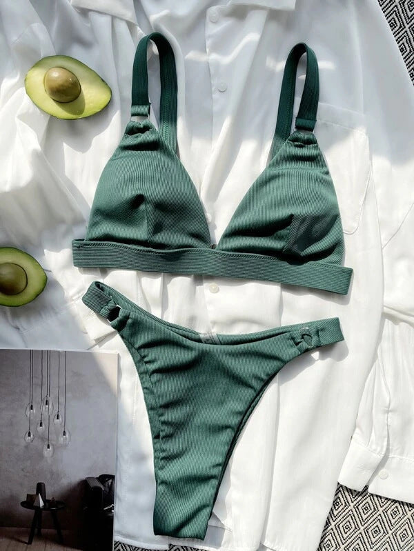 Zoe® | Delta Wing Triangle Bikini With Cups