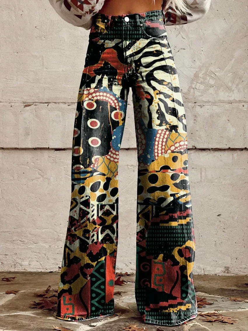 EP | Annalena™ Pantalon imprimé à jambes larges