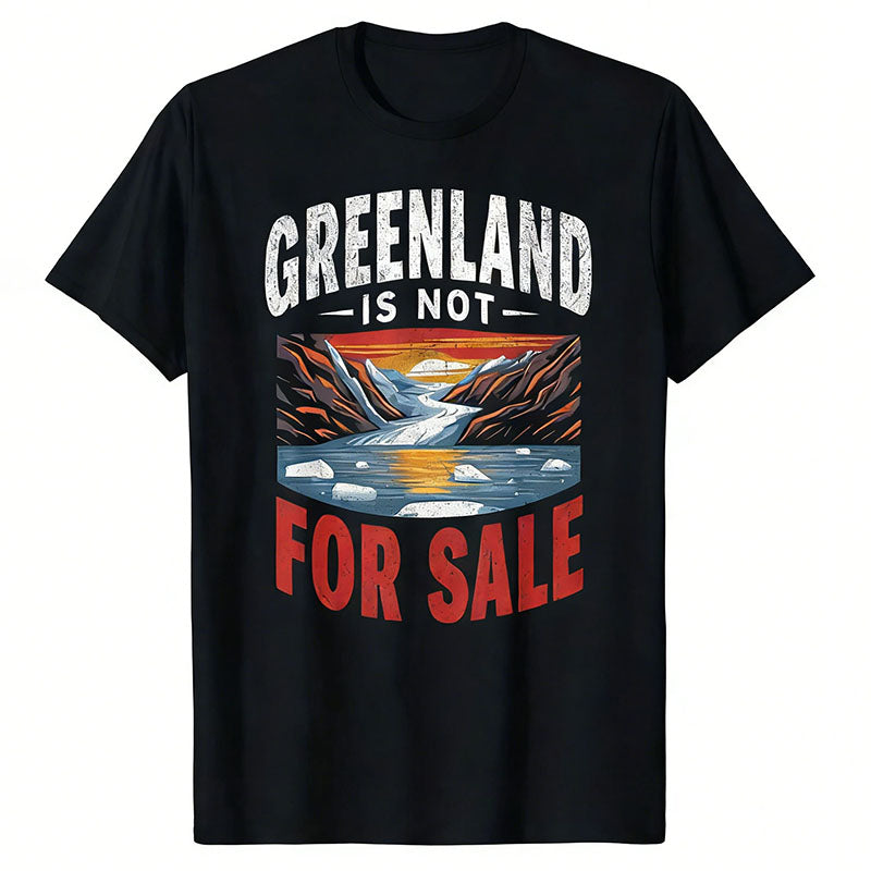 Men's Casual T-shirts Are Not Sold In Greenland. elevenforest