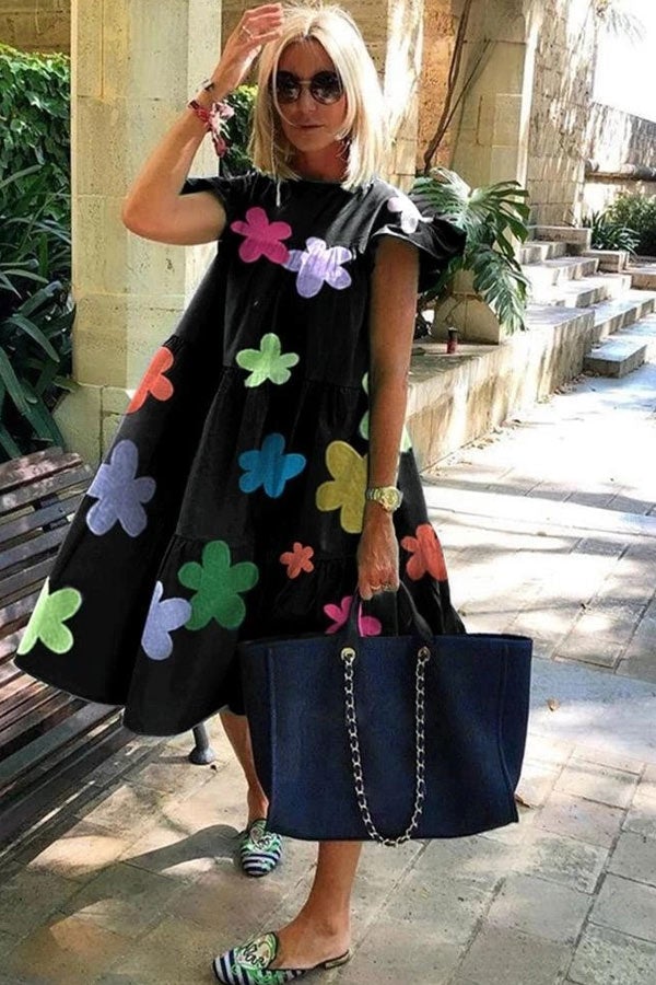 EP | Belle robe douce en A-ligne