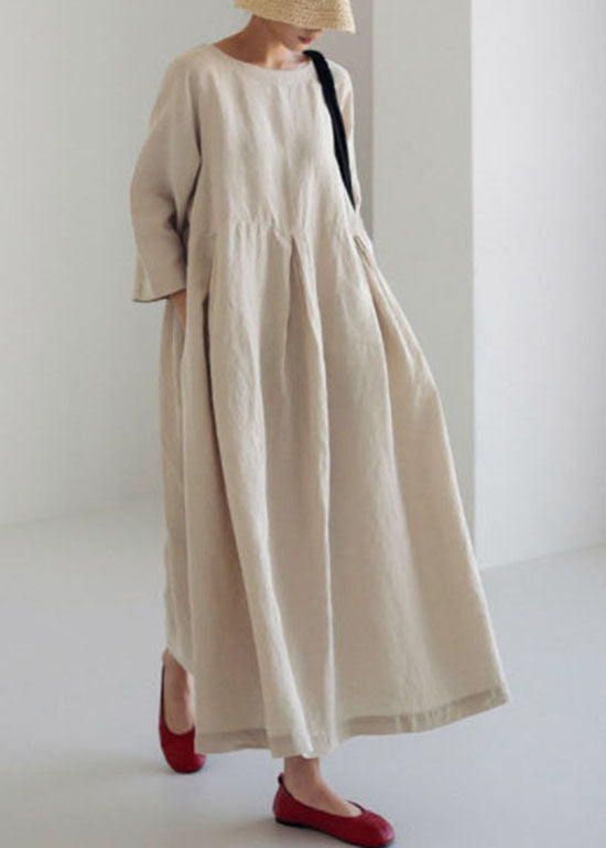 EP | abricot et fleurs violettes robe en coton patchwork sacs printemps