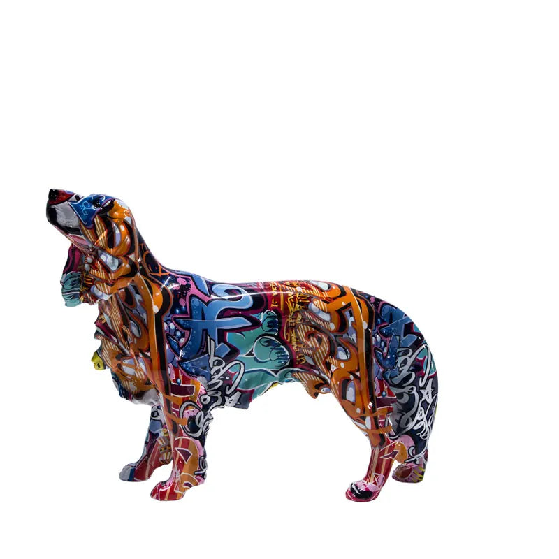 Abstract Springer Spaniel Sculpture