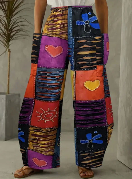 Vibrant et unique Pantalon