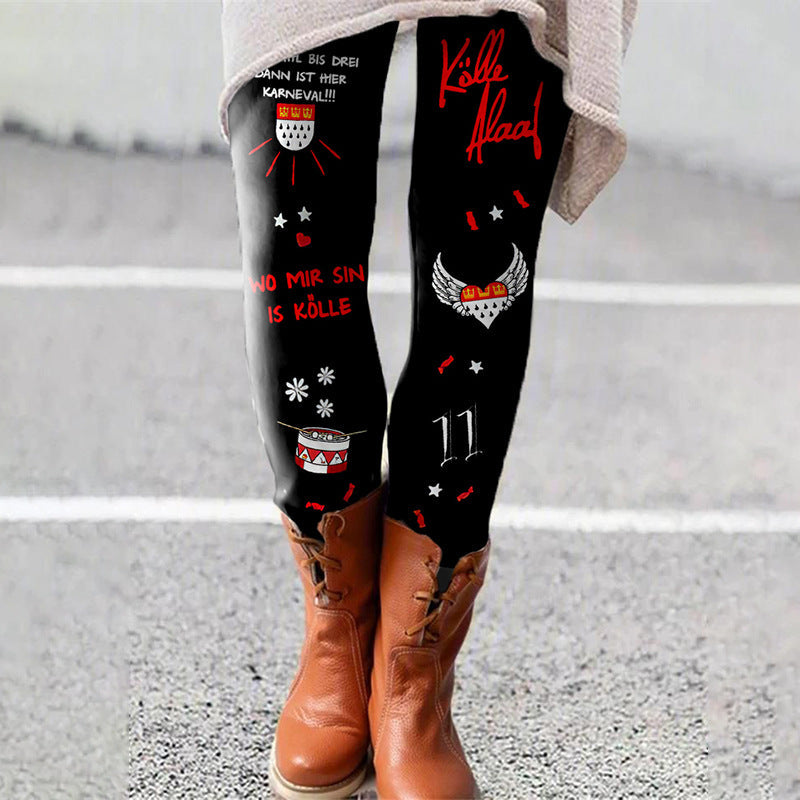 Poli et ludique Pantalon