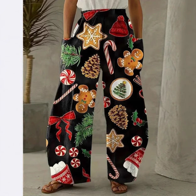 Poli et ludique Pantalon