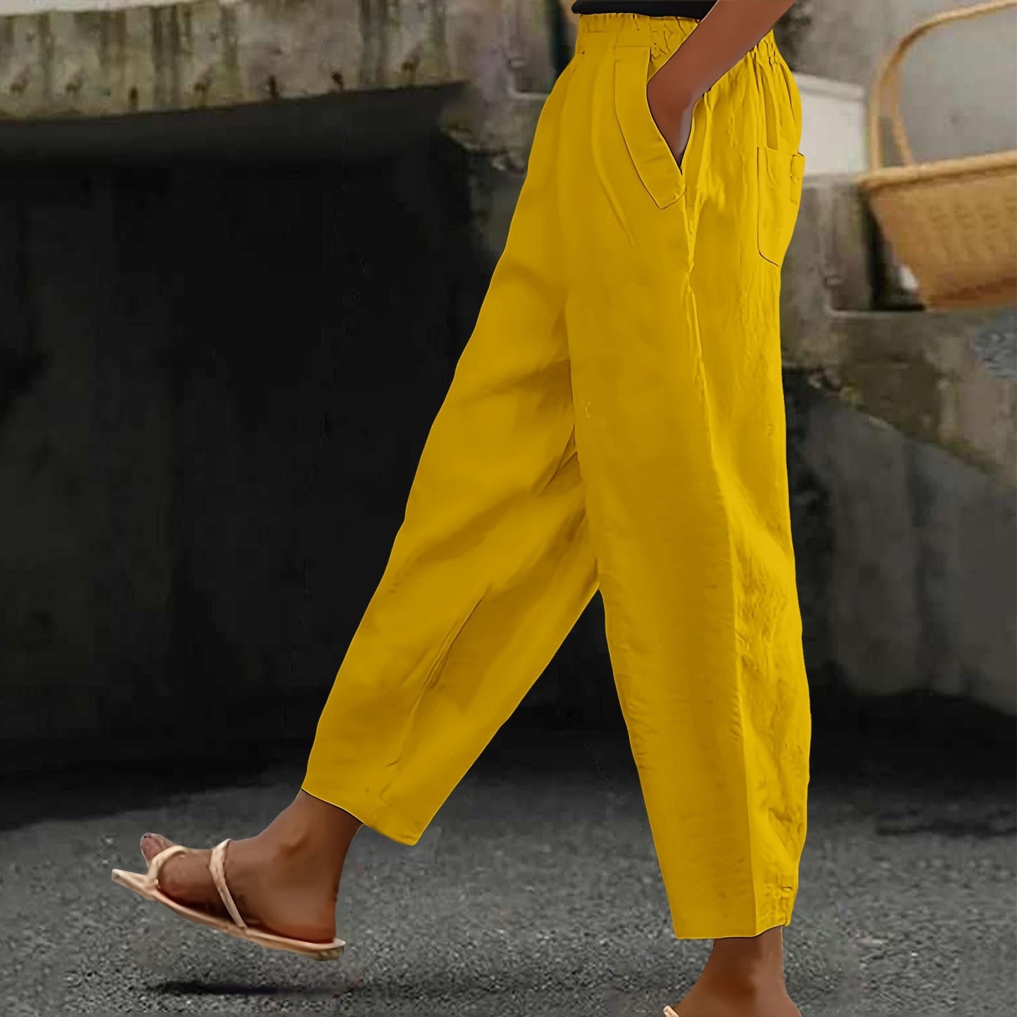 Raffiné et radieux Pantalon