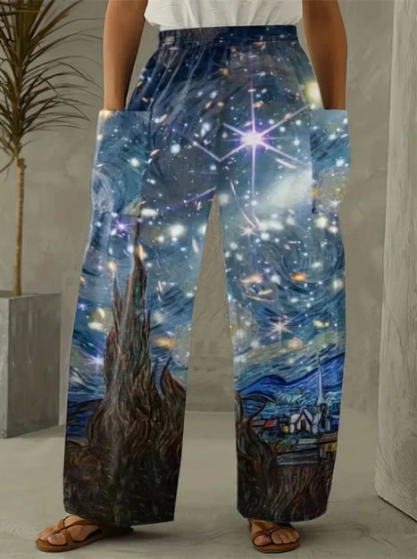 Poli et ludique Pantalon