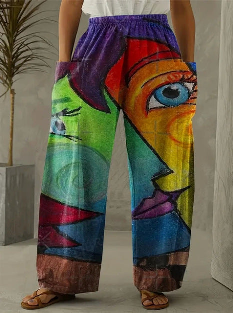 Poli et ludique Pantalon