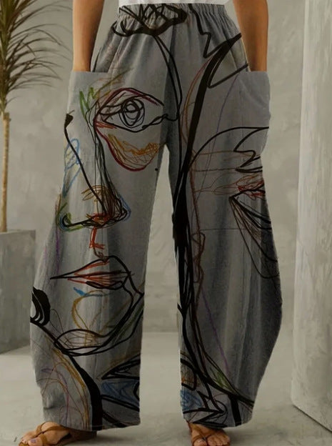 Poli et ludique Pantalon