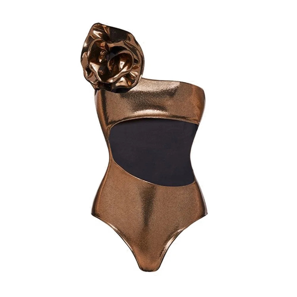 Beautifully Finished Bathing Suit in a Timeless Design
