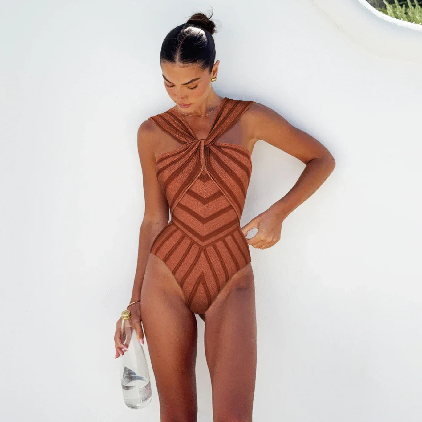 Finely Styled Bathing Suit With a Classic Look
