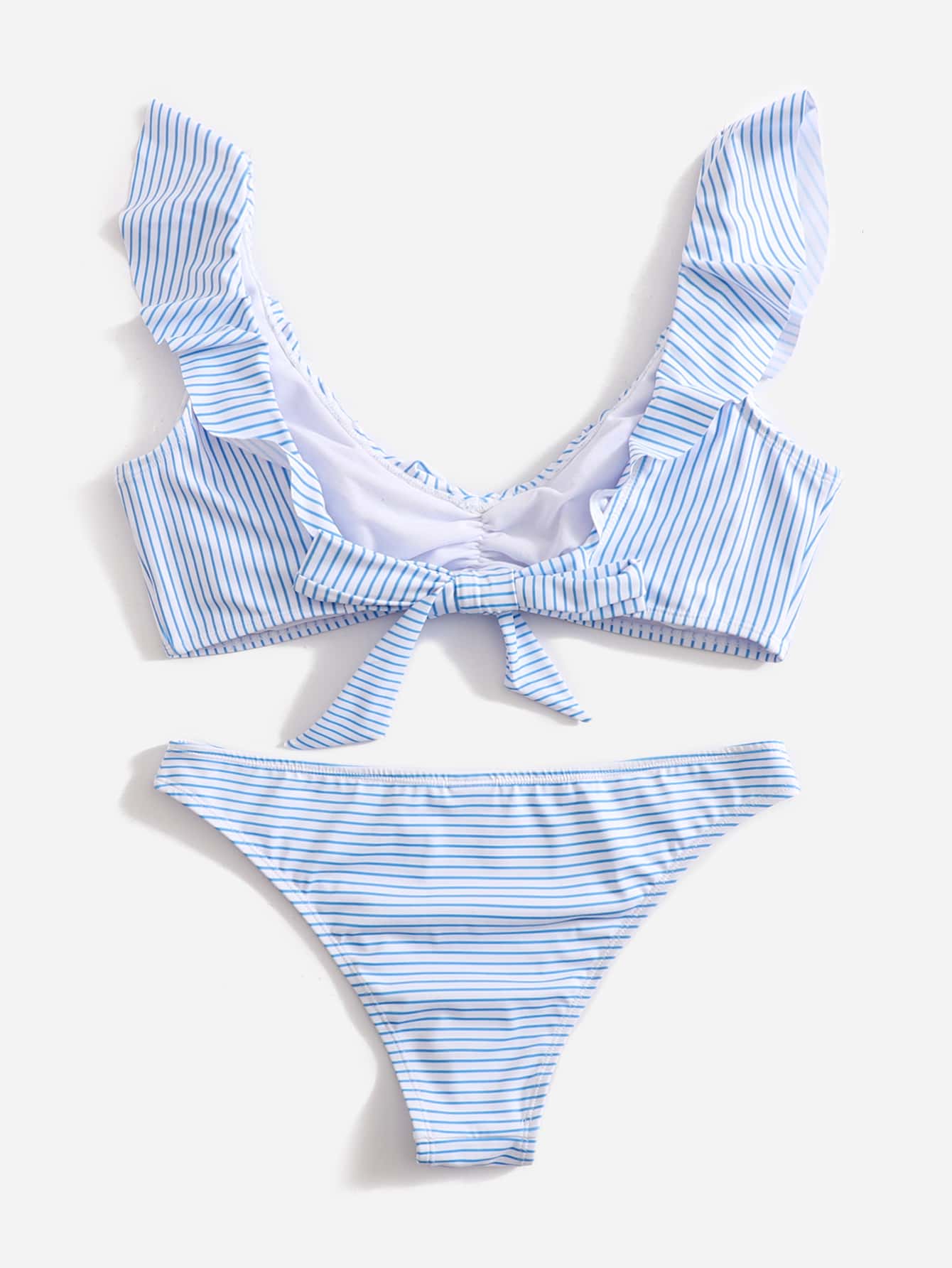 Carla® | Striped Summer Bikini Set for With Maritime Design
