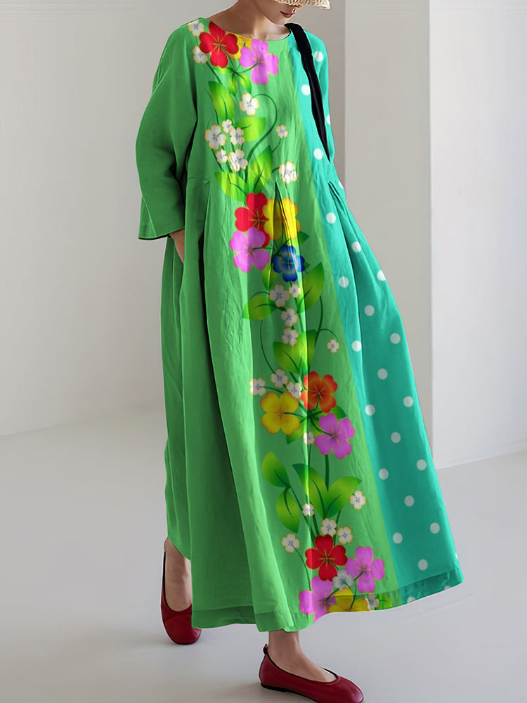 Floral And Far Point Interactive Women'S Dress