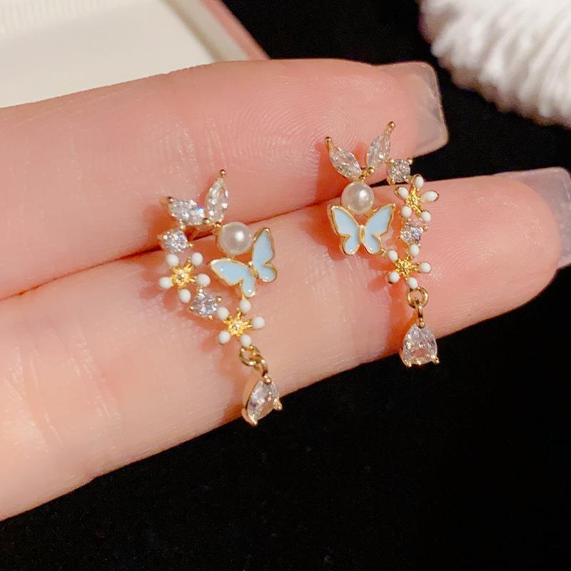 Melissa Flower Butterfly Earrings