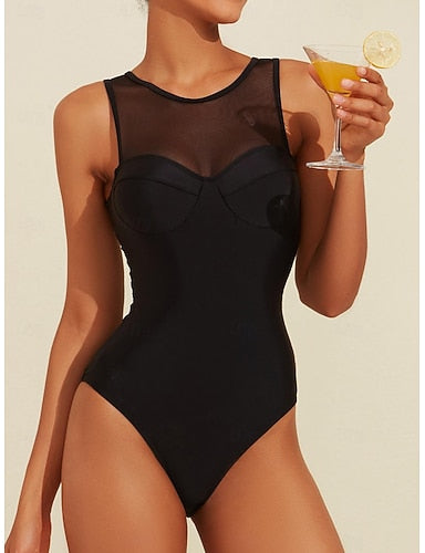 Round Neck Swimsuit