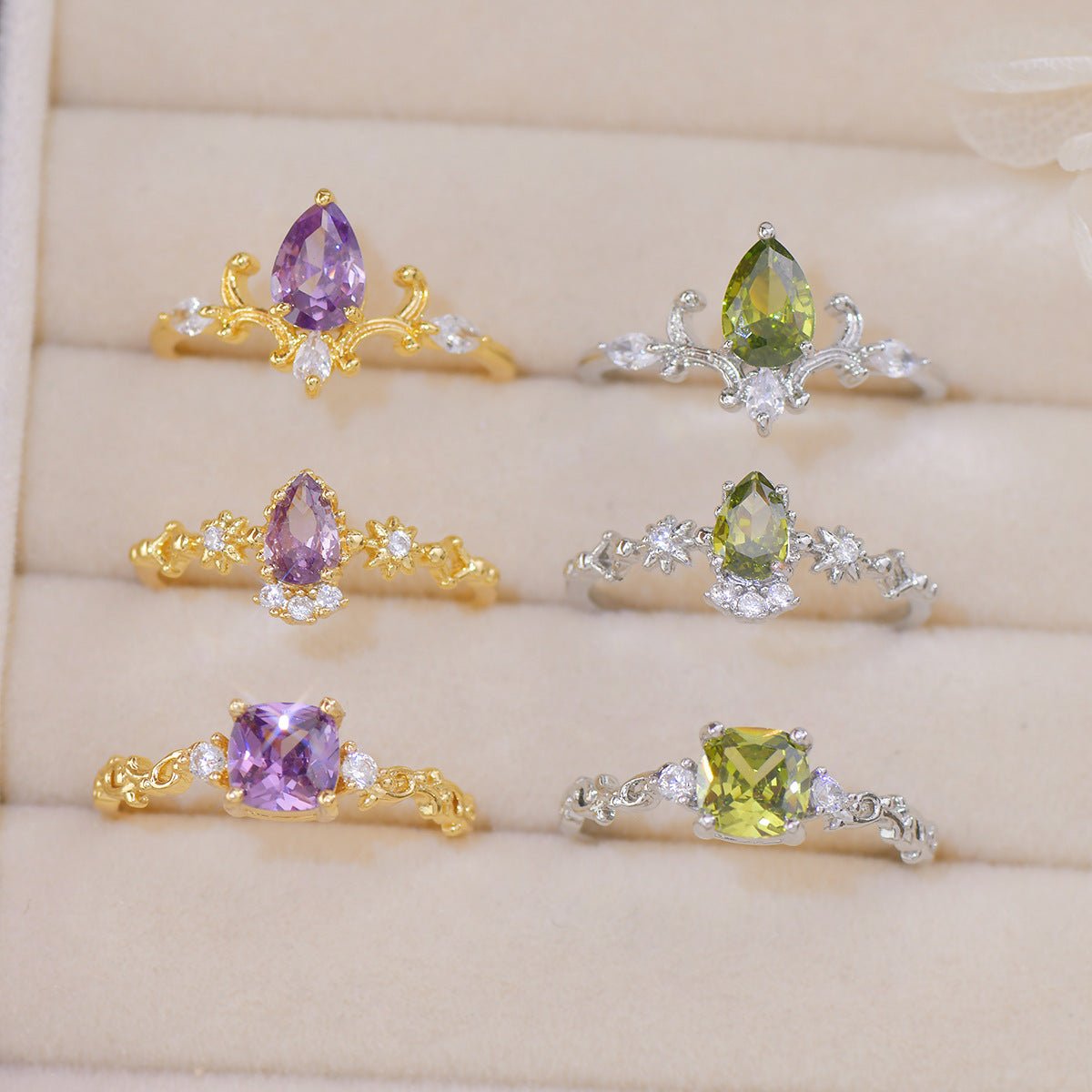 Misella Peridot Ring