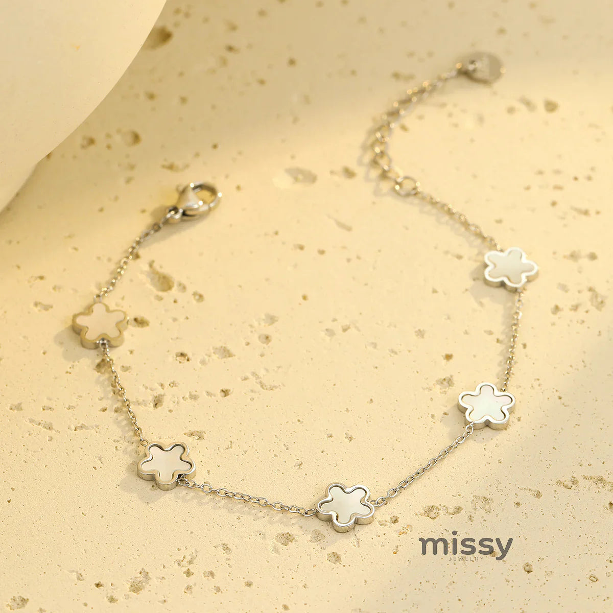 Emilynn Fritillaria Clover Bracelet