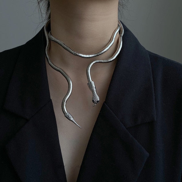 Slithering Snake Necklace