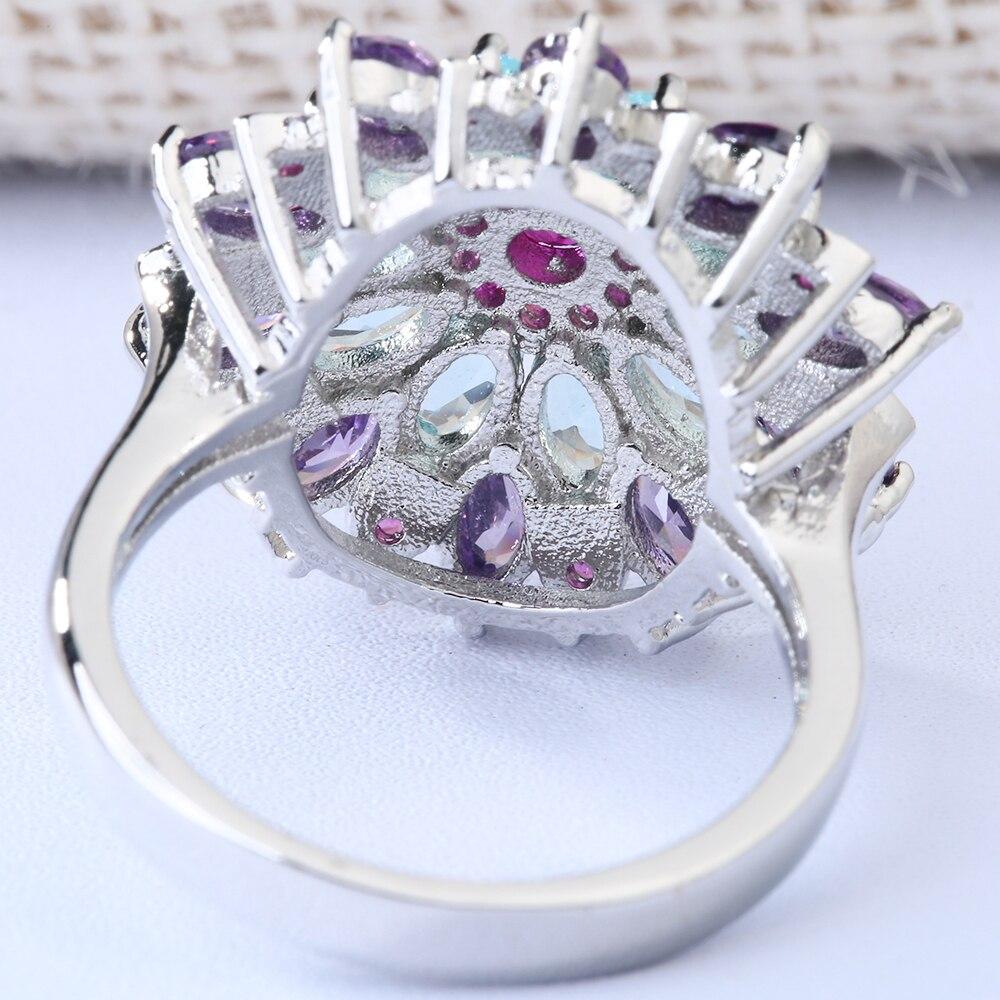 Colorful Summer Flower Ring
