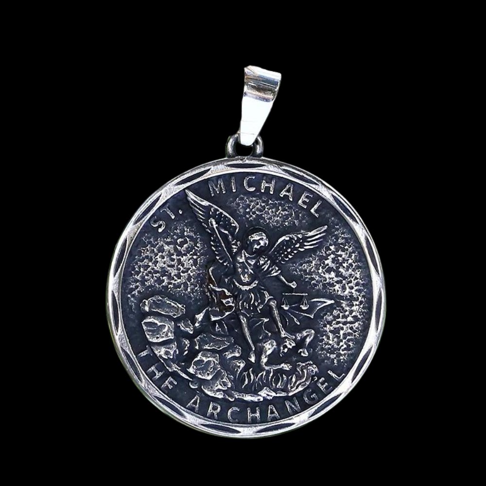 Saint Michael Vanquisher of Rebel Spirits Pendant