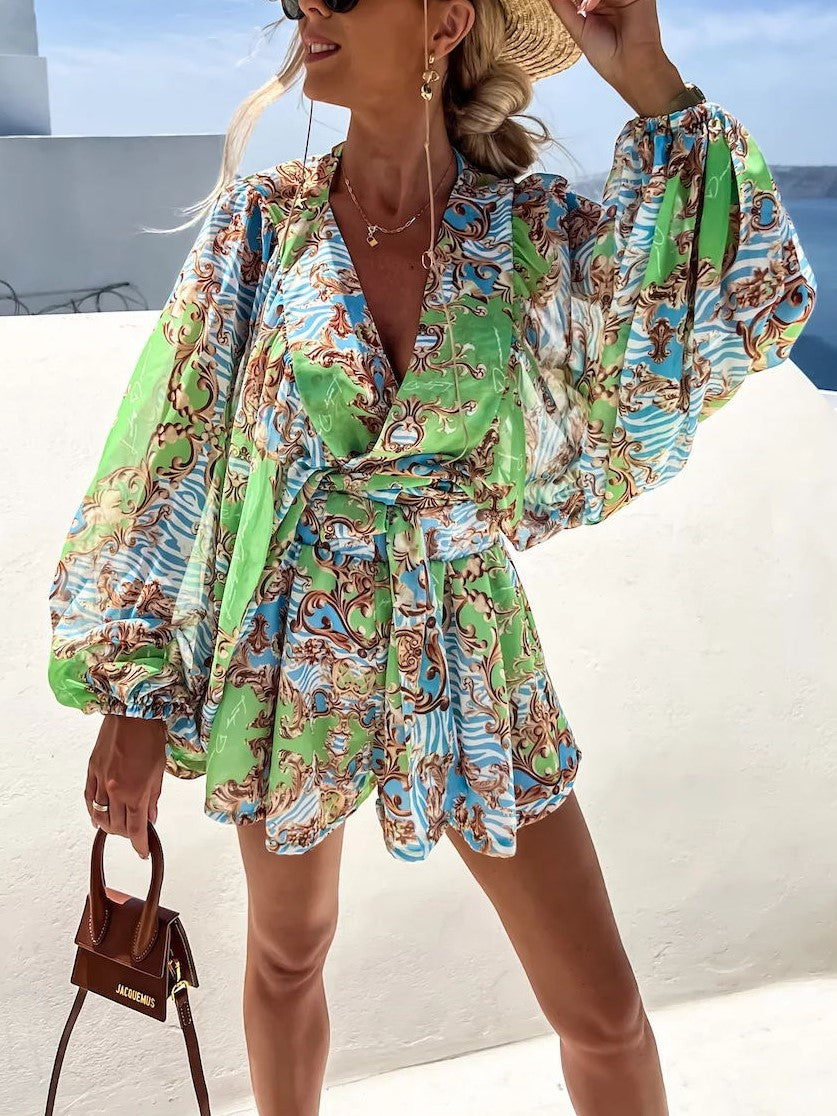EP | Beach Top et pantalon Combinaison deux pièces