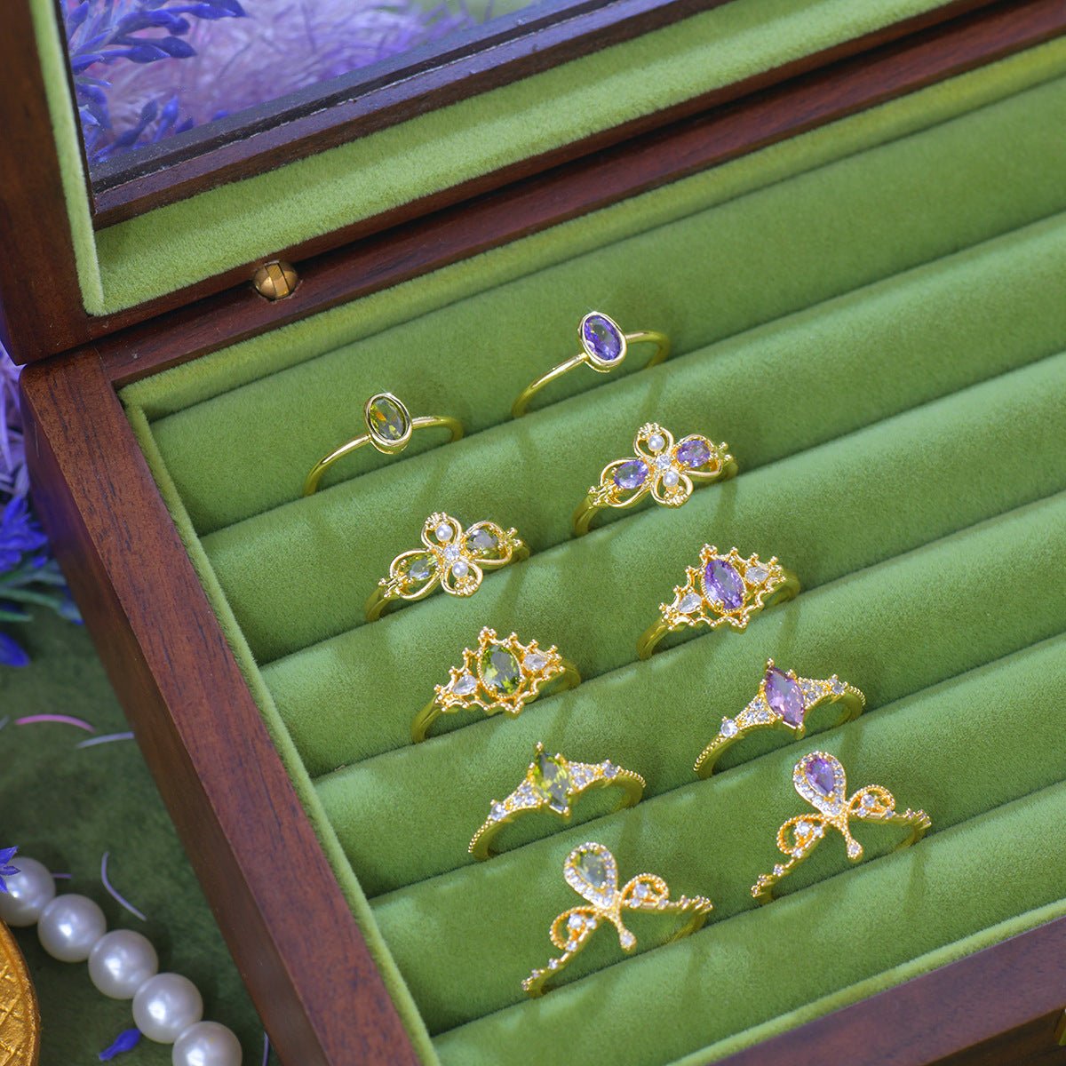 Violet Blosselle Ring