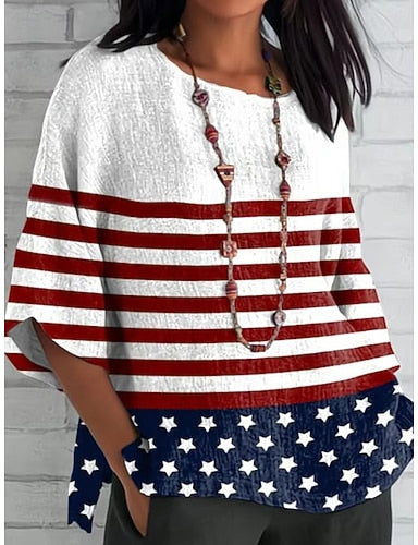 Independence Day Patriotic Swimwear Bikini 2 Piece Cheeky Swimsuit Backless Vacation Beach Wear Graphic Flag Halter Neck Sleeveless Bathing Suits