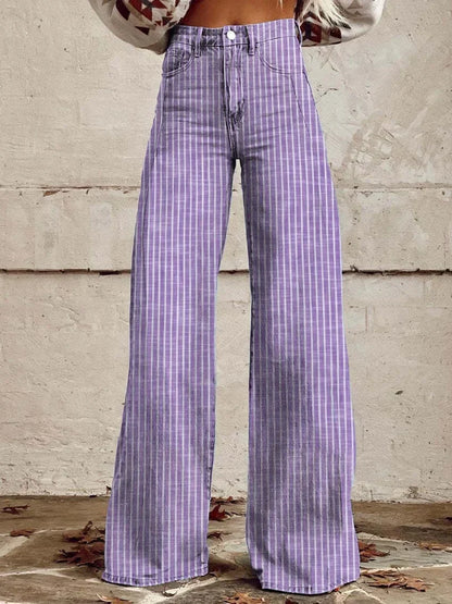 EP | Augusta™ Pantalon classique rayé à jambes larges