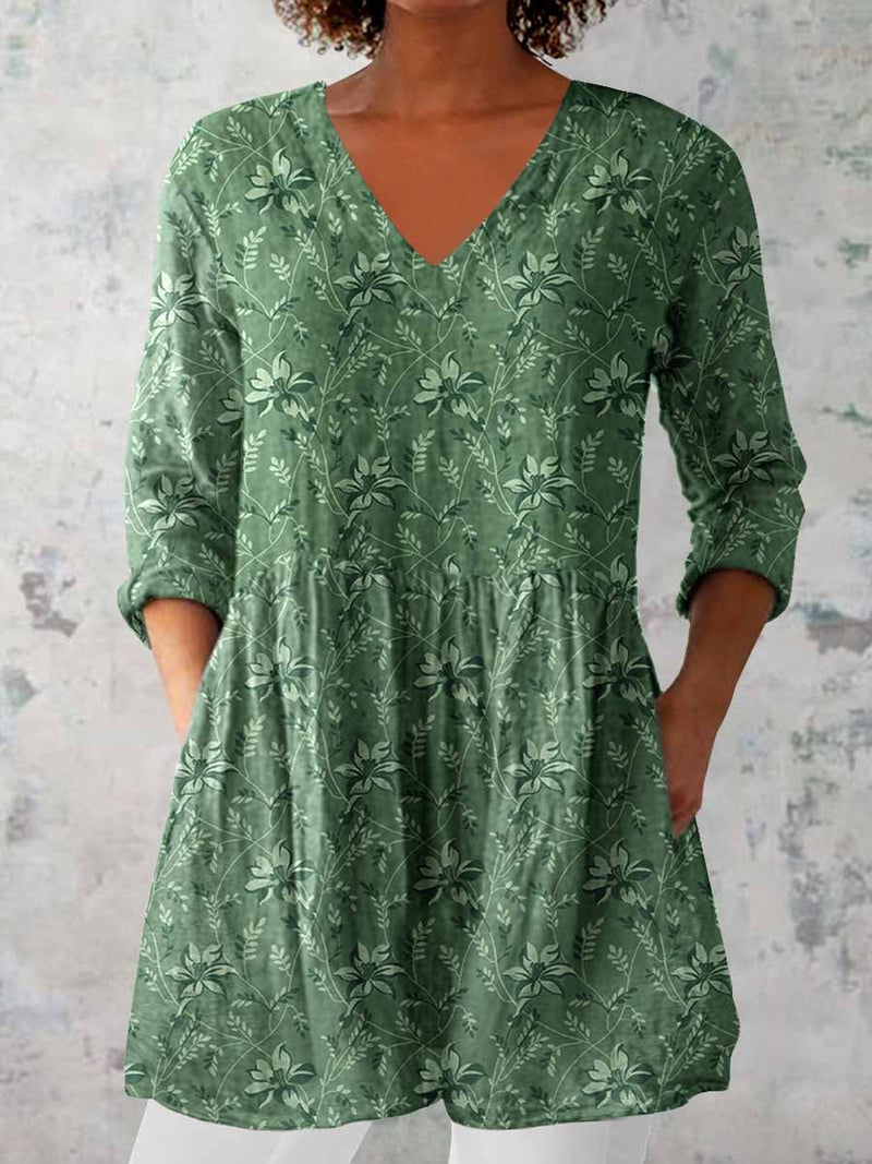 Timeless Vintage Style Top