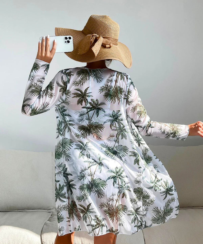Olivia® | 3 in 1 Bikini Top + Pants + Kimono