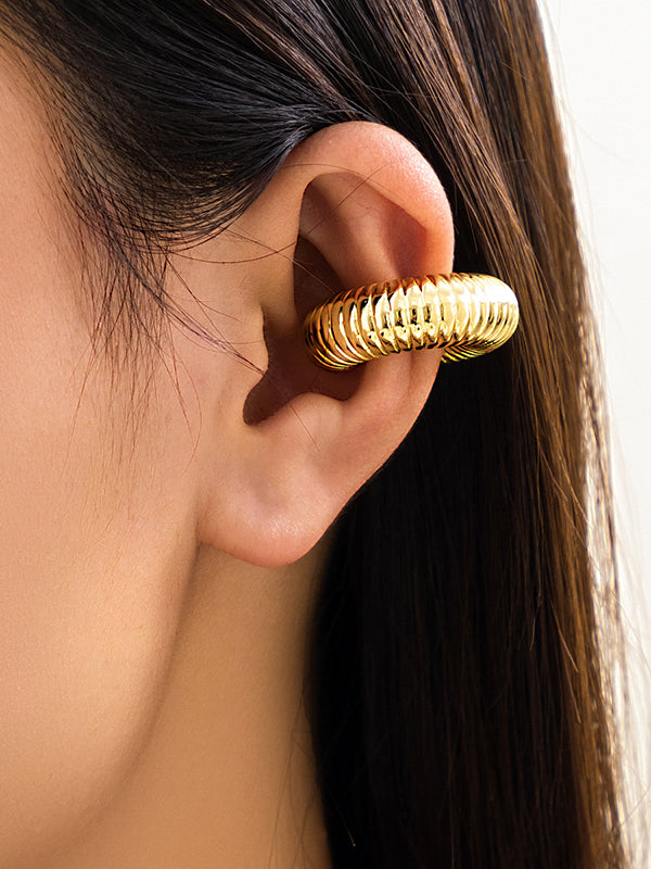 Geometric Color Ear Clip