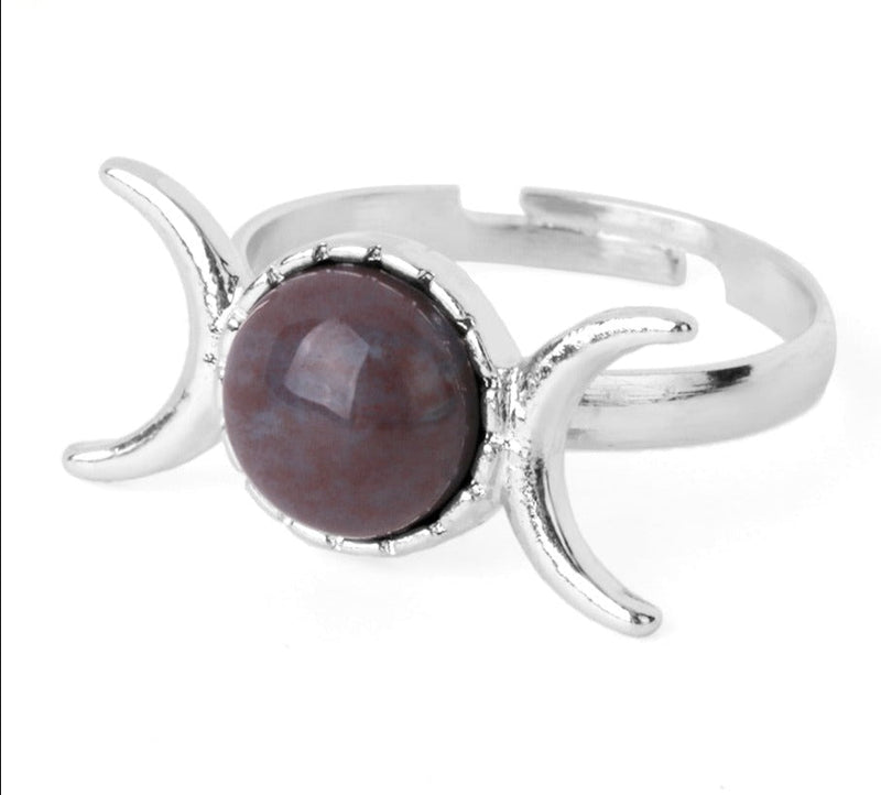 Moon Phase Crystal Rings - Series