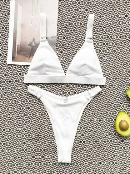 Zoe® | Delta Wing Triangle Bikini With Cups
