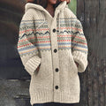 Vintage Iceberg Layered Knit Cardigan Sweater artswardrobe