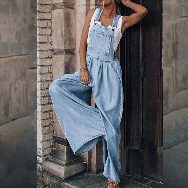 LM | Denim overall for women