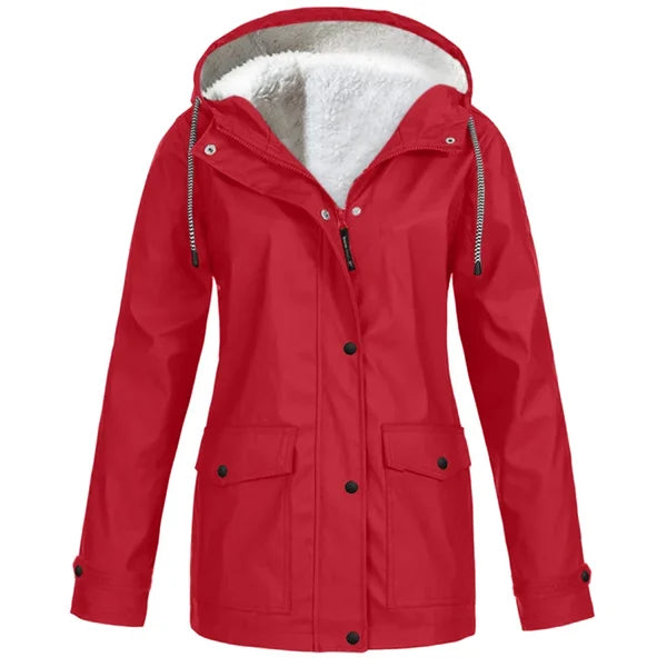 LM | Raincoat with pocket for women
