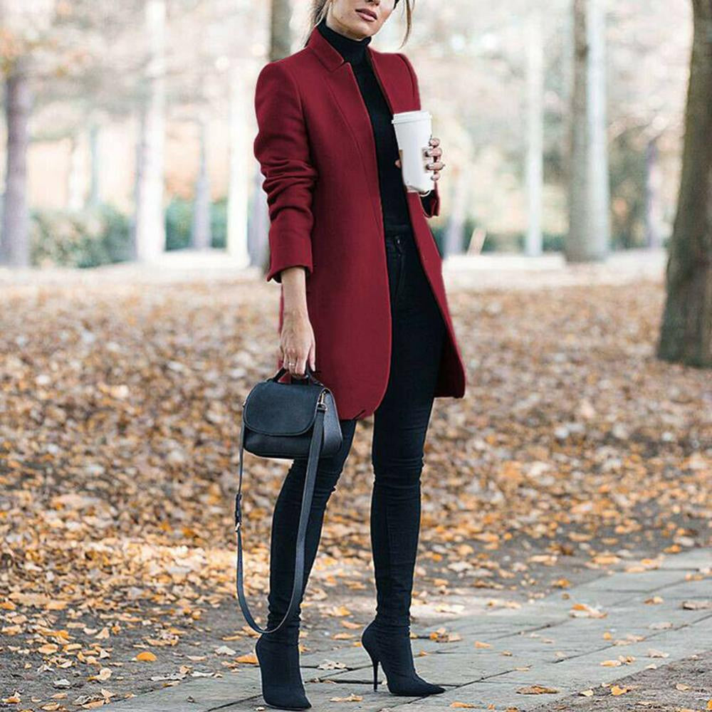 LM | Elegant short leisure and business coat for women