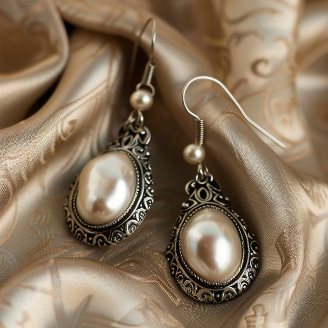 Beautiful Silver Earring with Unique Style