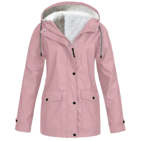 LM | Raincoat with pocket for women