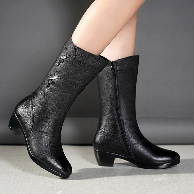 Classic Orthopedic Boots with Timeless Style
