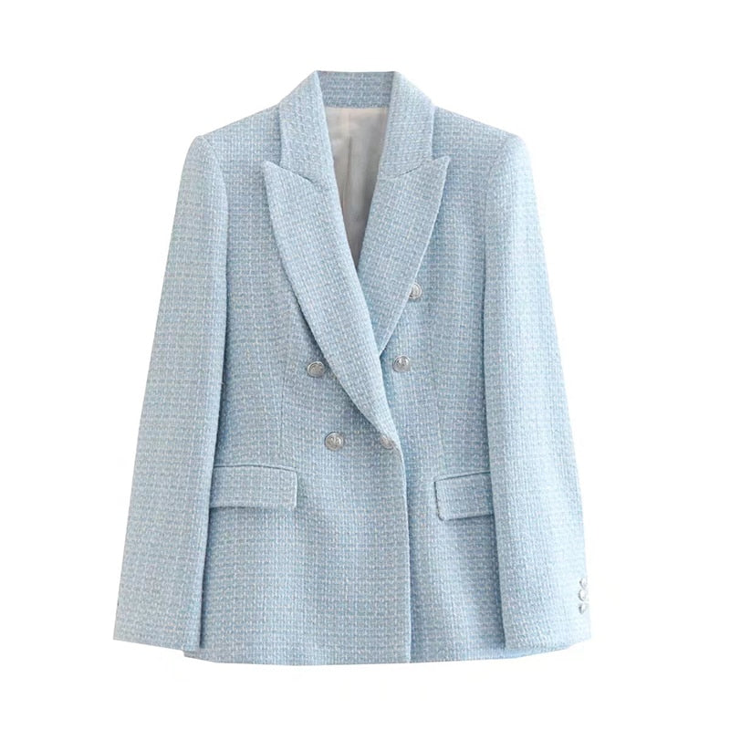 LM | Double-breasted blazer for women