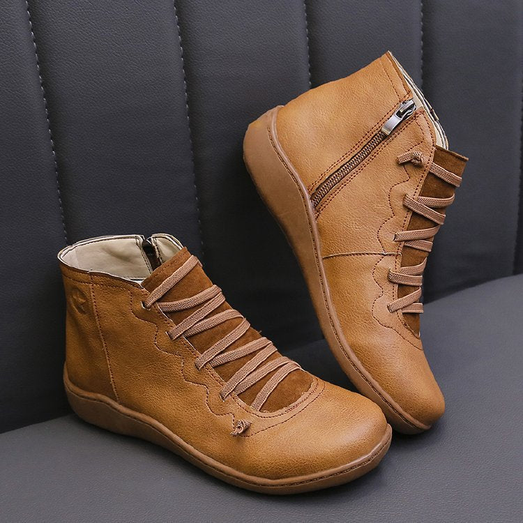 Vintage Inspired Orthopedic Boots