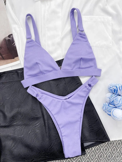 Zoe® | Delta Wing Triangle Bikini With Cups