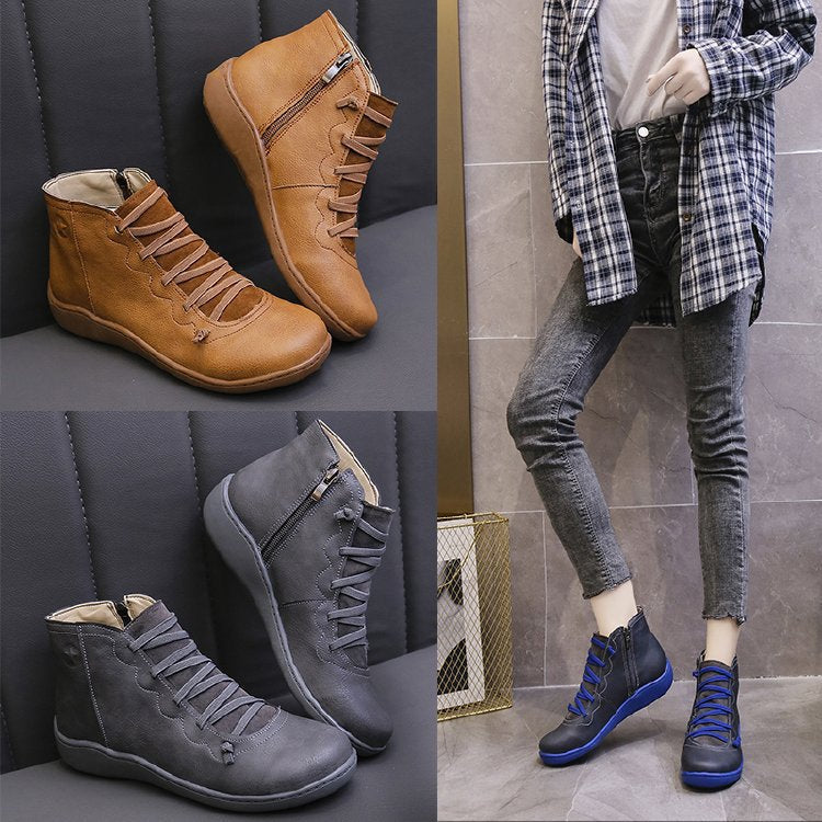 Vintage Inspired Orthopedic Boots