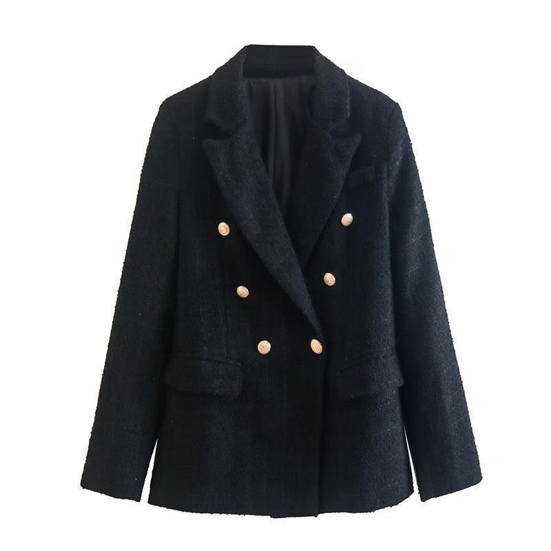 LM | Double-breasted blazer for women