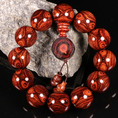 Buddha Stones Tibetan Rosewood Warmth Bracelet (random Type)