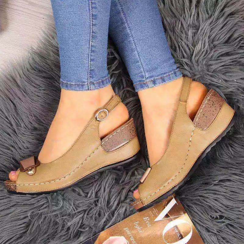 Classic Orthopedic Sandals with Timeless Style