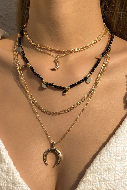 Simplicity Geometric Patchwork Necklaces