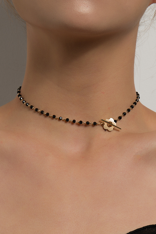 Patchwork Bead Tube Necklaces